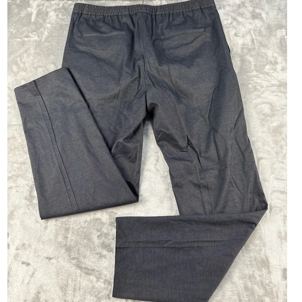 Hugo Boss Pants Mens 36R Banks4-J Grey Drawstring Elastic Waist EUC
